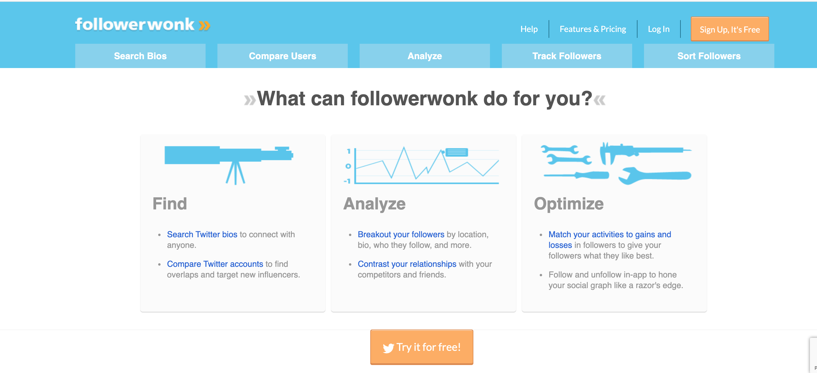 Followerwonk - Social Media Tool