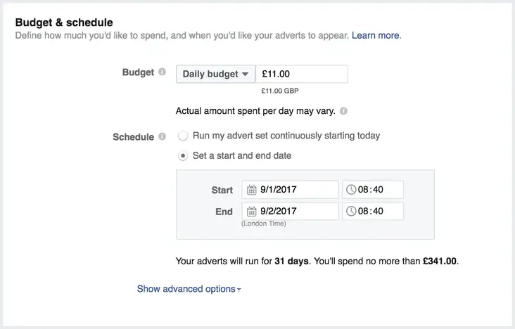 facebook-ads-budget