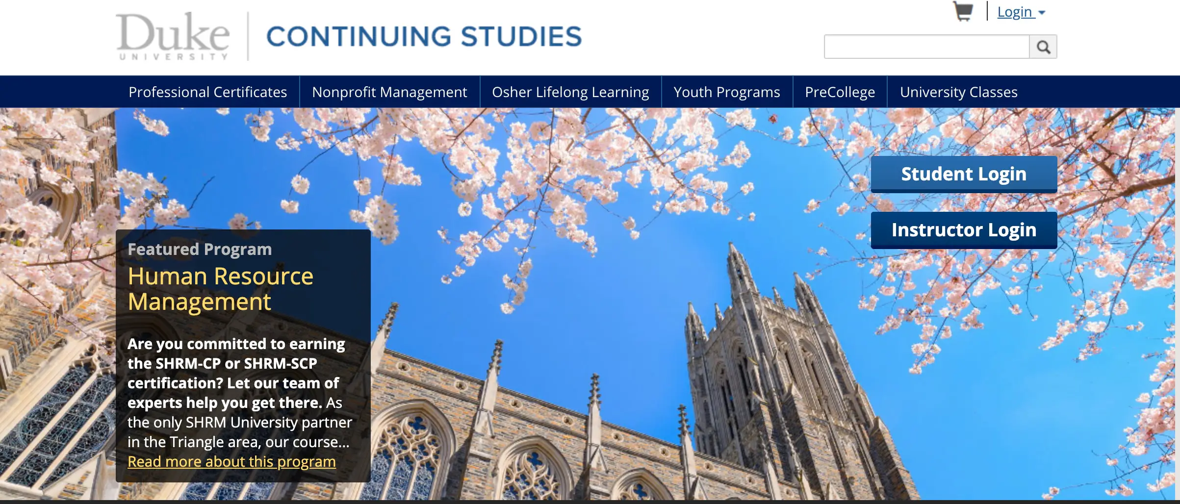 Duke University Digital Media certification