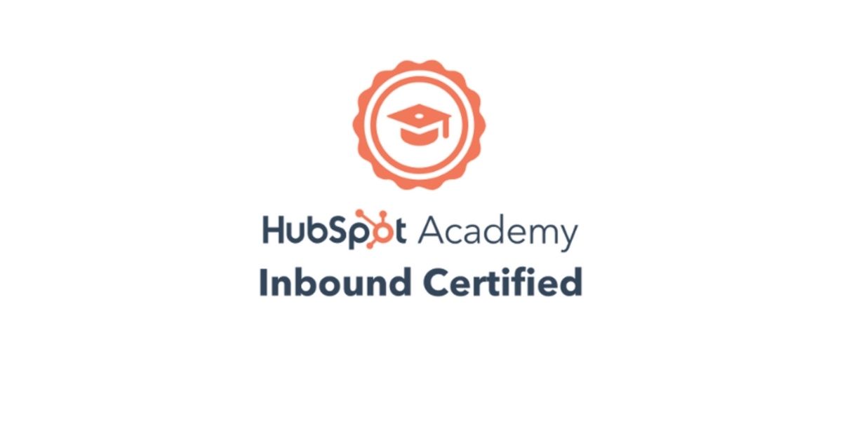 HubSpot Inbound Marketing Certification