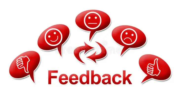 Offering feedback online for money