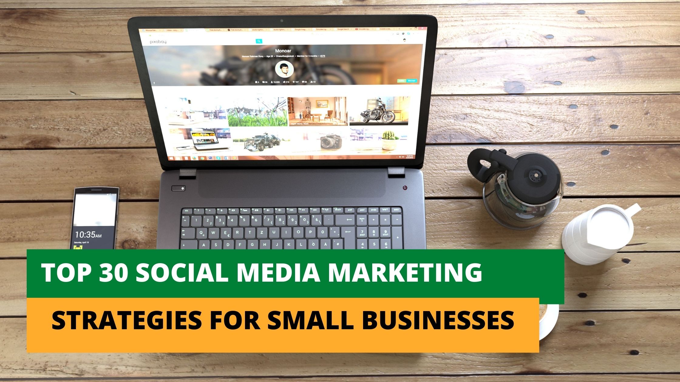 Social media marketing strategies