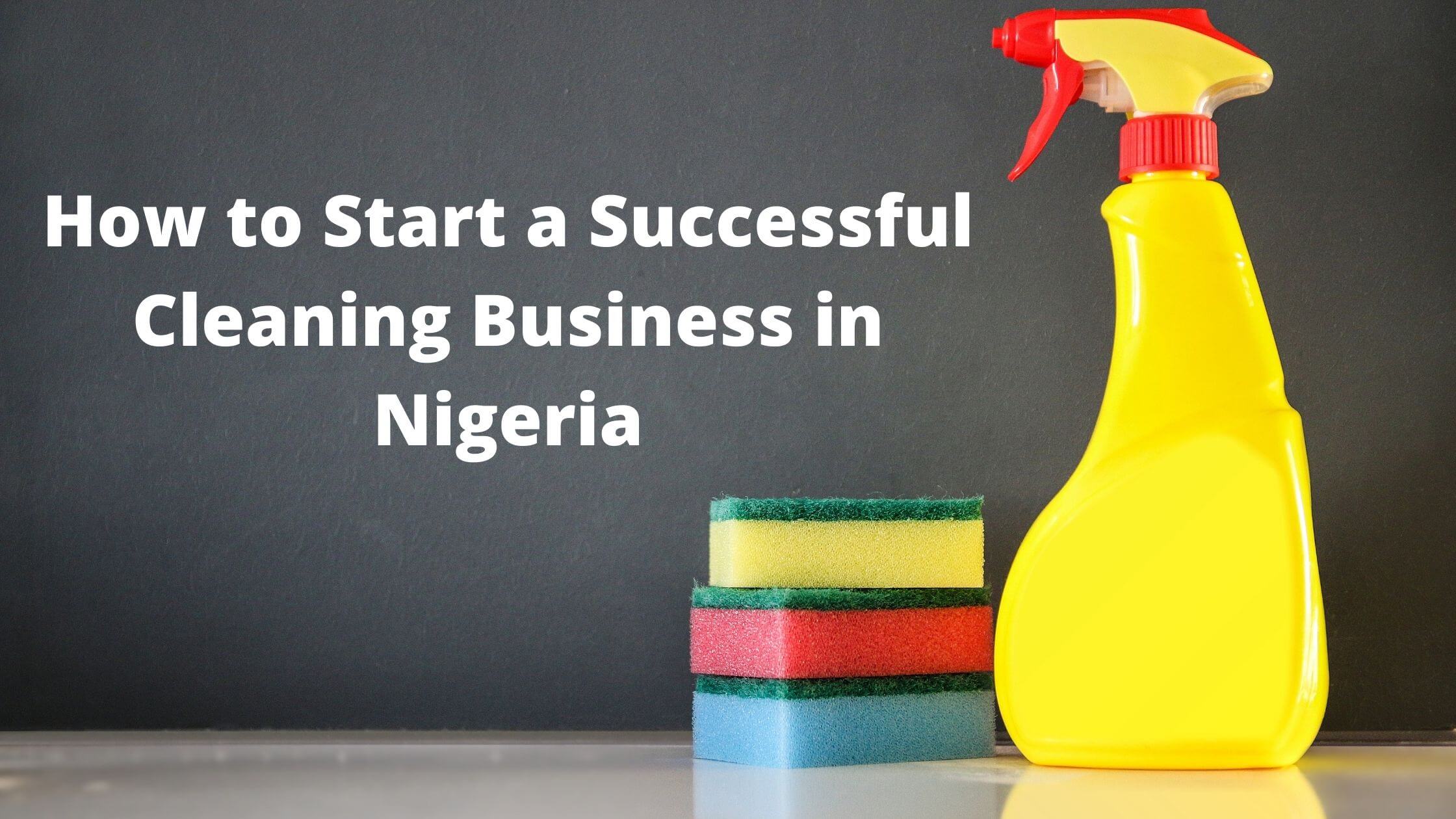 cleaning business in Nigeria