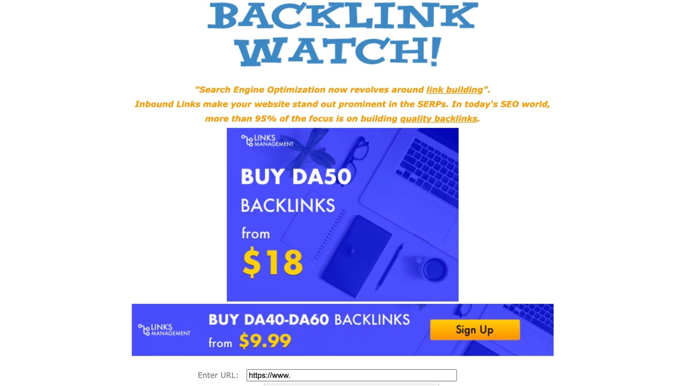 Backlink Watch