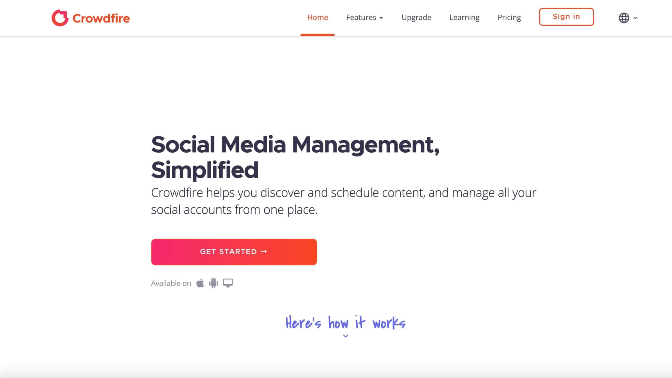 Crowdfire social media tool