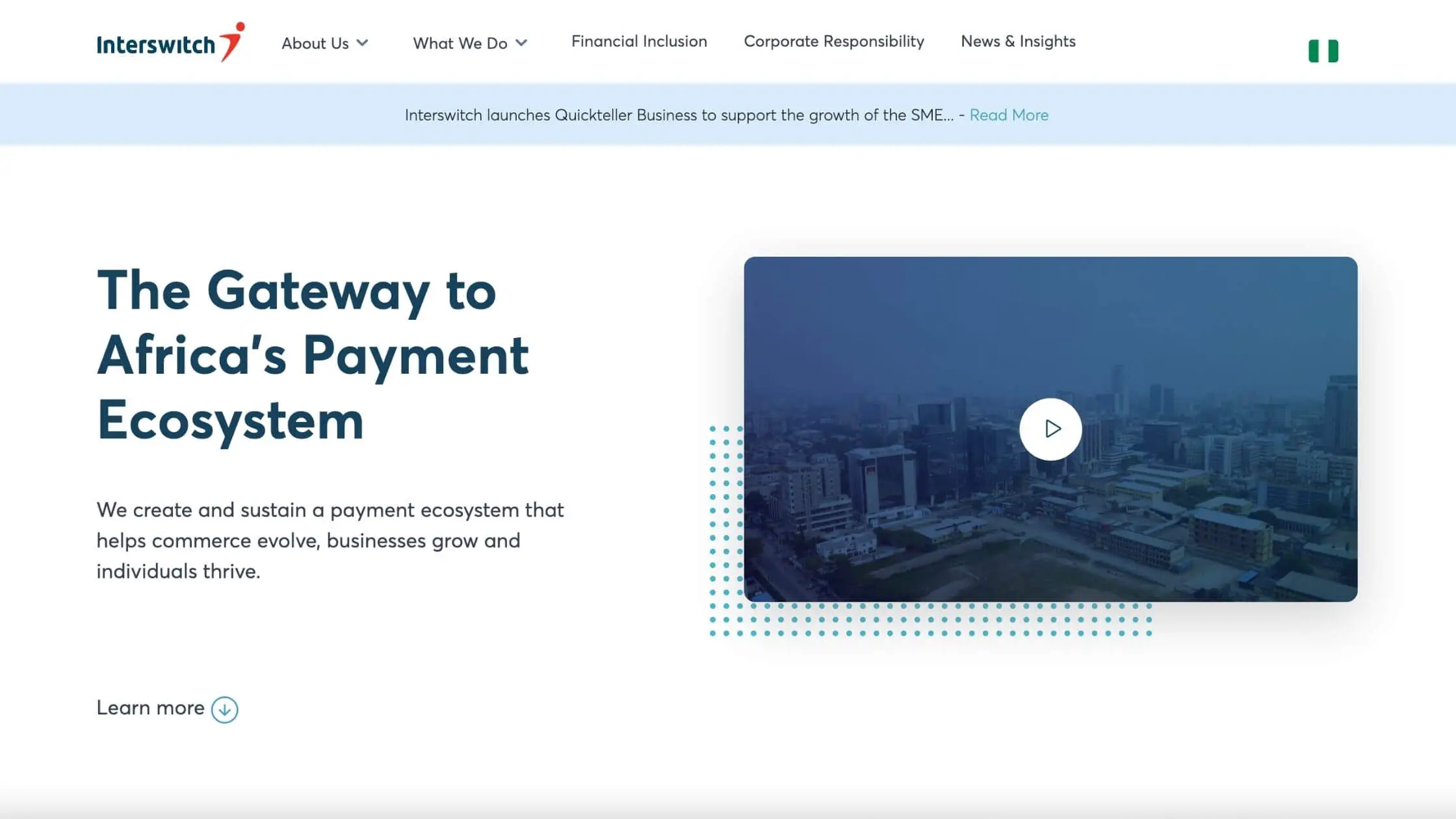 Interswitch online payment gateway in Nigeria