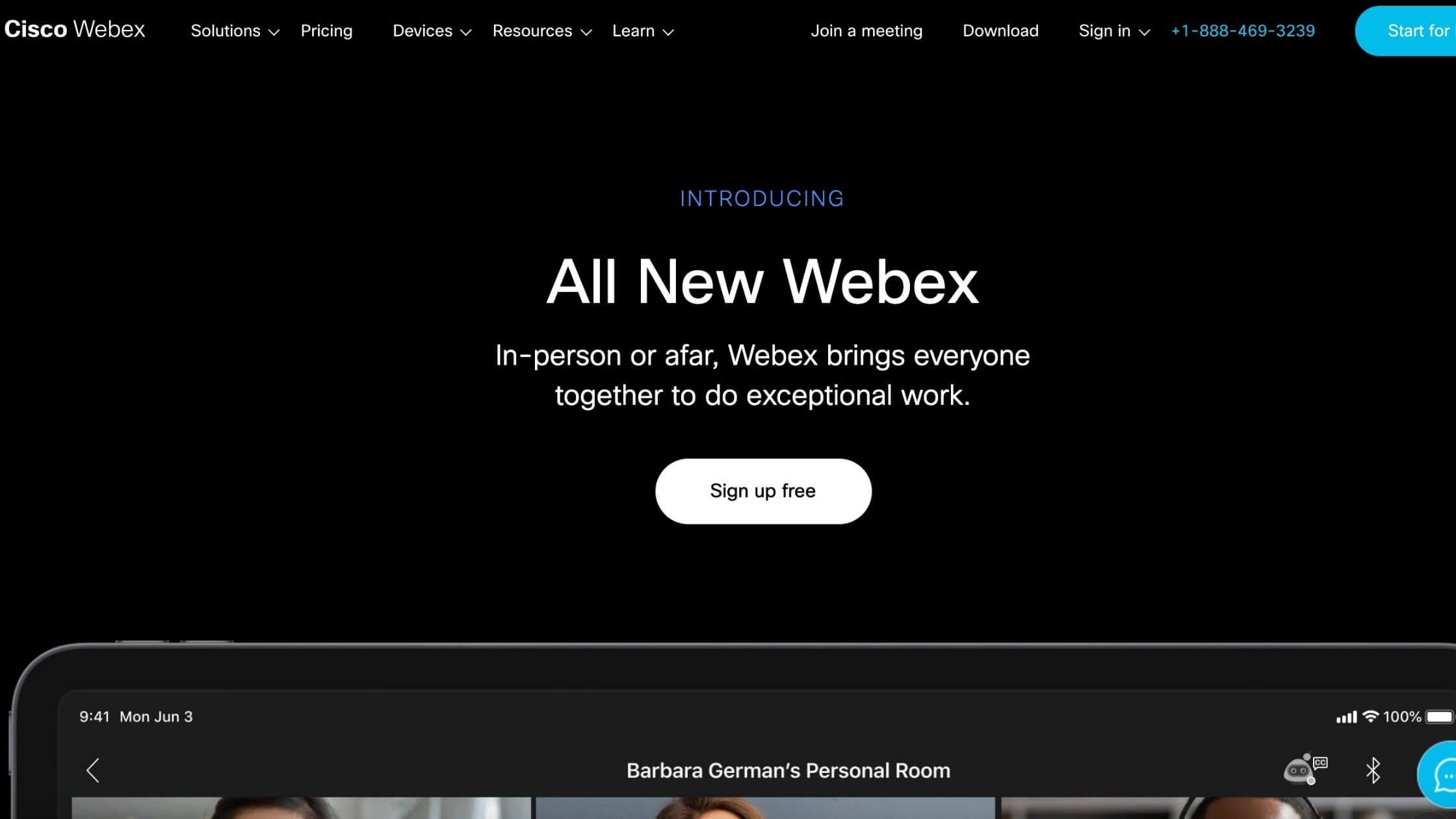 Webex webinar software