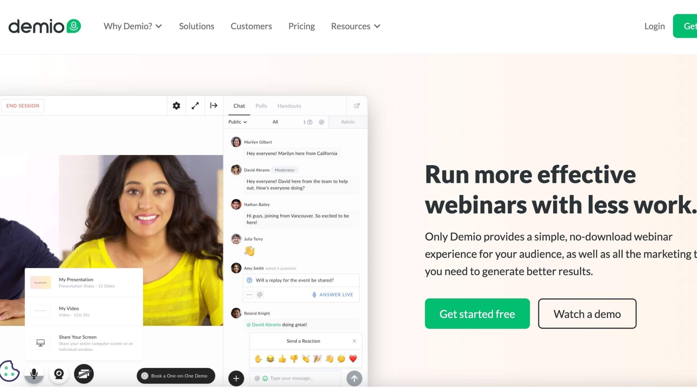 demio webinar software