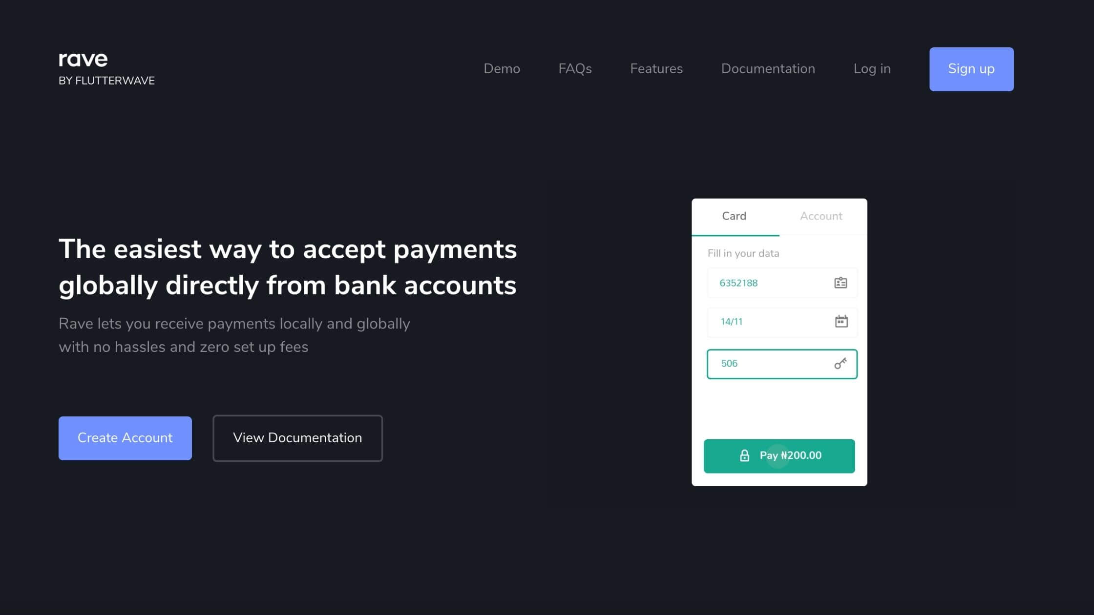 rave online payment gateway in Nigeria