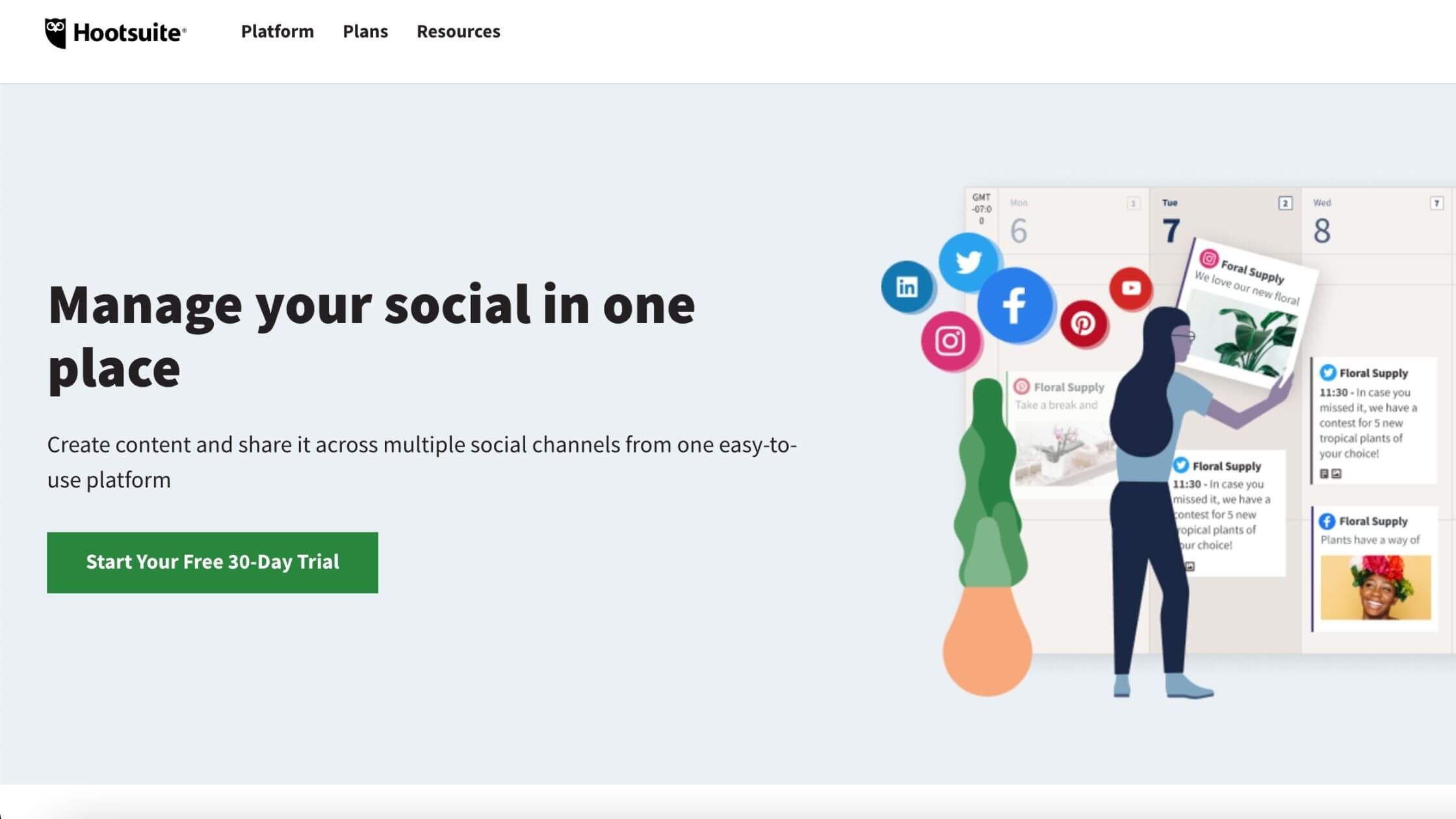 Hootsuite vs buffer vs sprout social