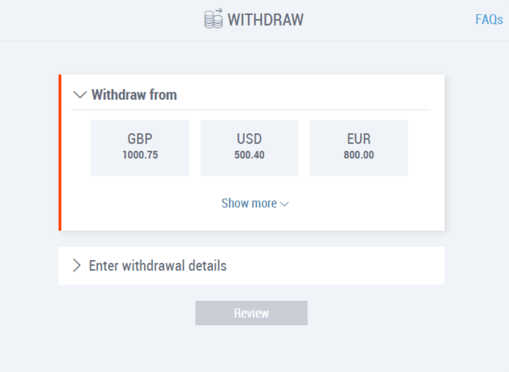 How to withdraw from Payoneer