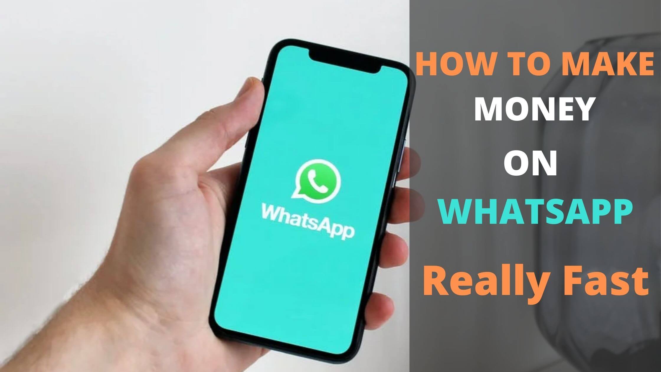 how to make money on WhatsApp