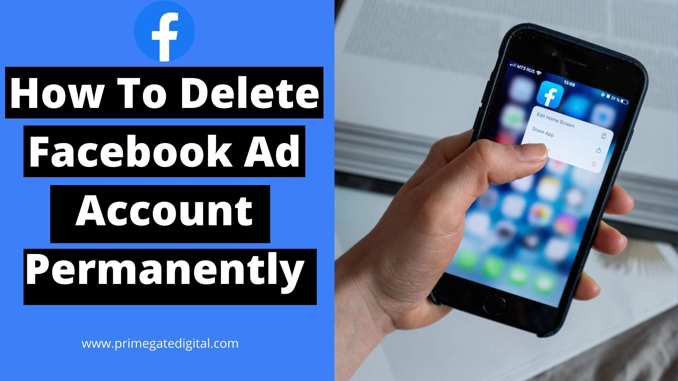 How To Delete Facebook Ad Account
