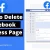 How to Delete a Facebook Business Page Permanently