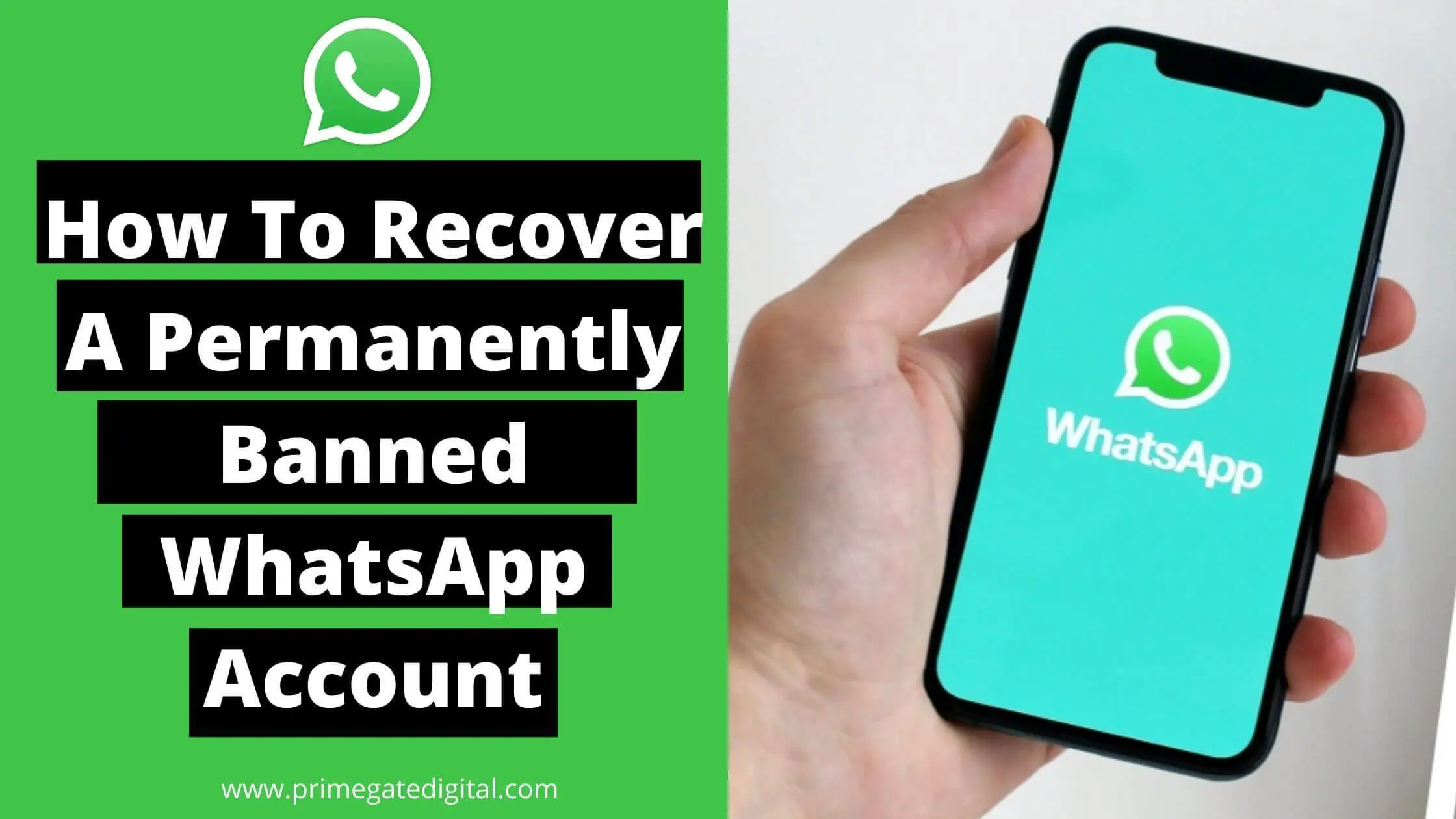 How To Recover A Permanently Banned WhatsApp Account