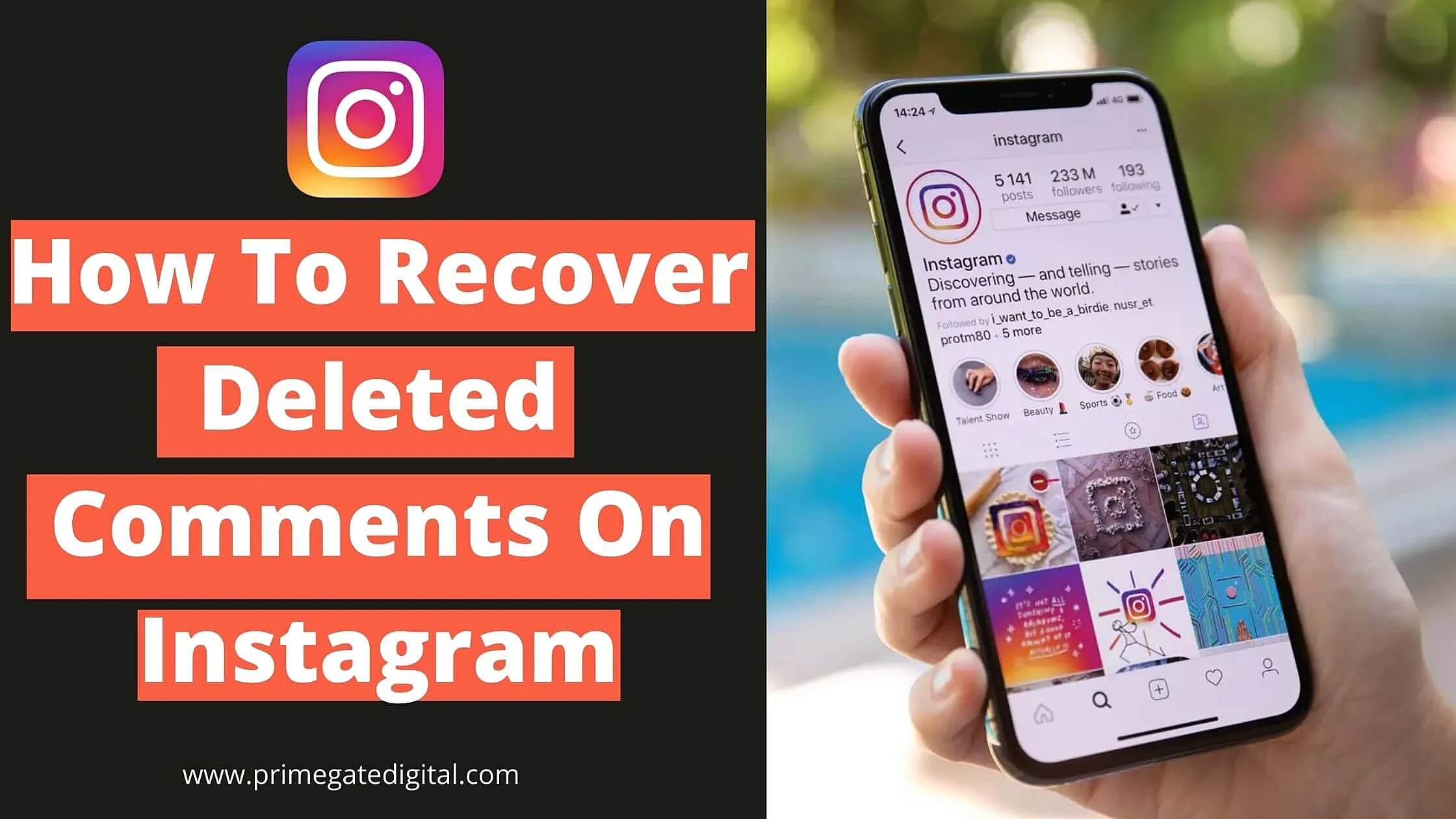 How to Recover Deleted Comments on Instagram