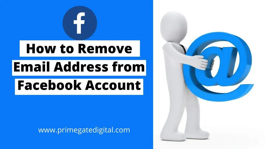 How To Remove Email Address From Facebook Account 2022