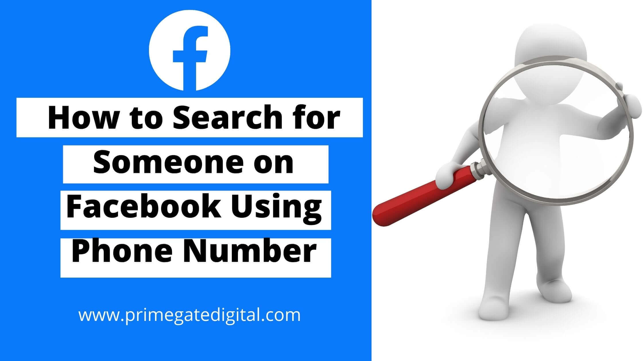 How to Search for Someone on Facebook Using Phone Number
