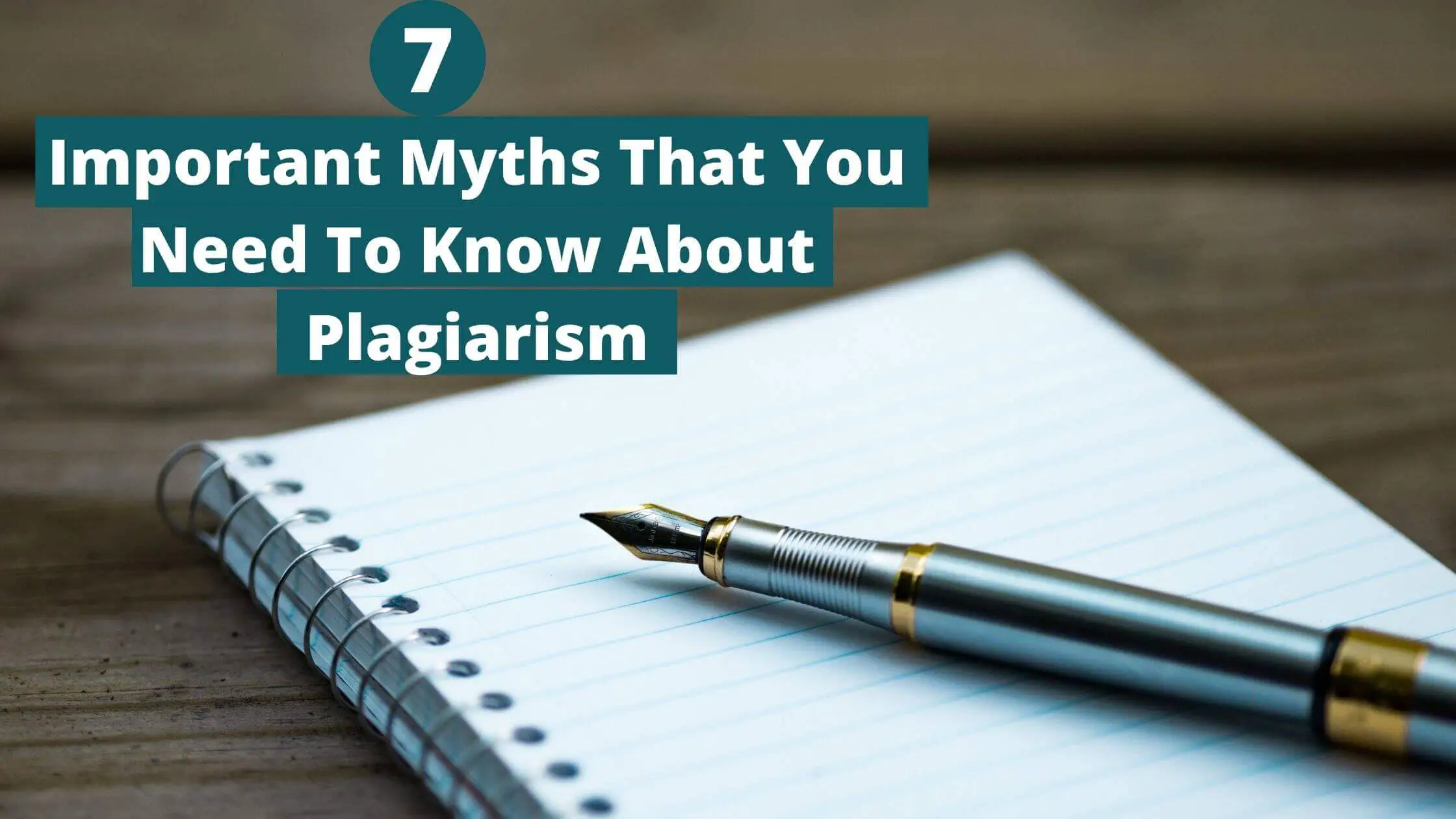 Myths About Plagiarism