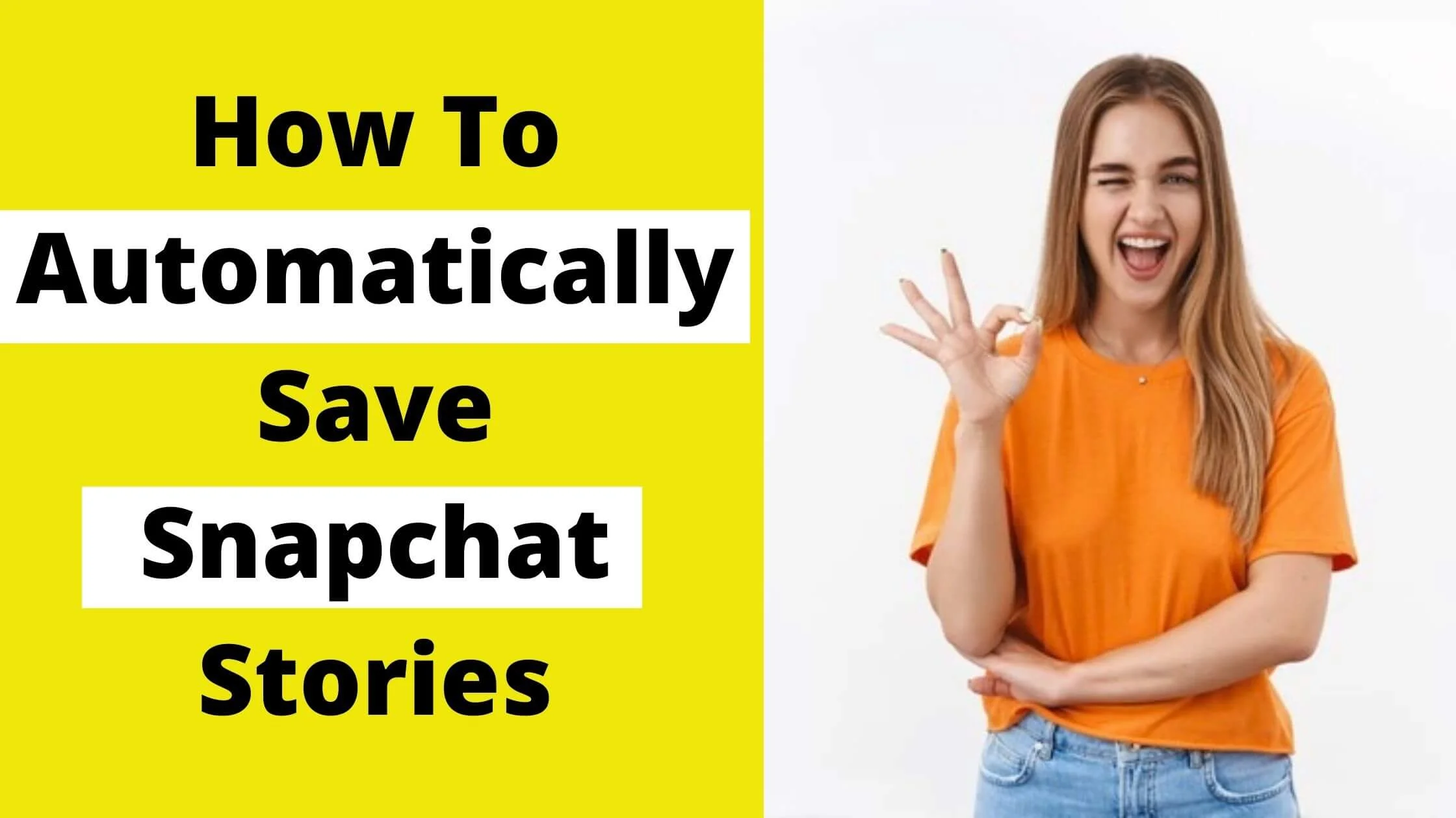 How To Automatically Save Snapchat Stories