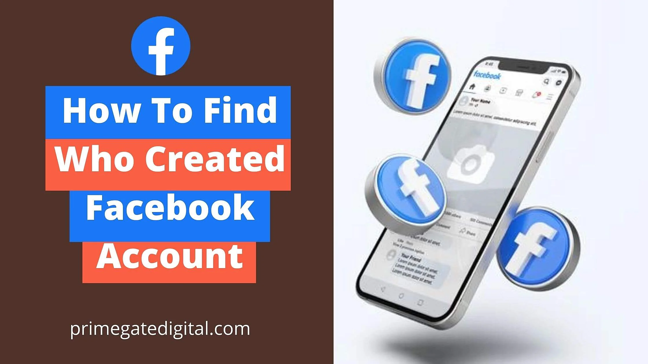 How To Find Who Created Facebook Account
