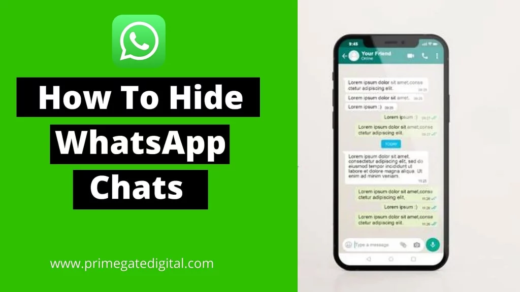 How To Hide Whatsapp Chats (takes 15 Seconds!) 2024