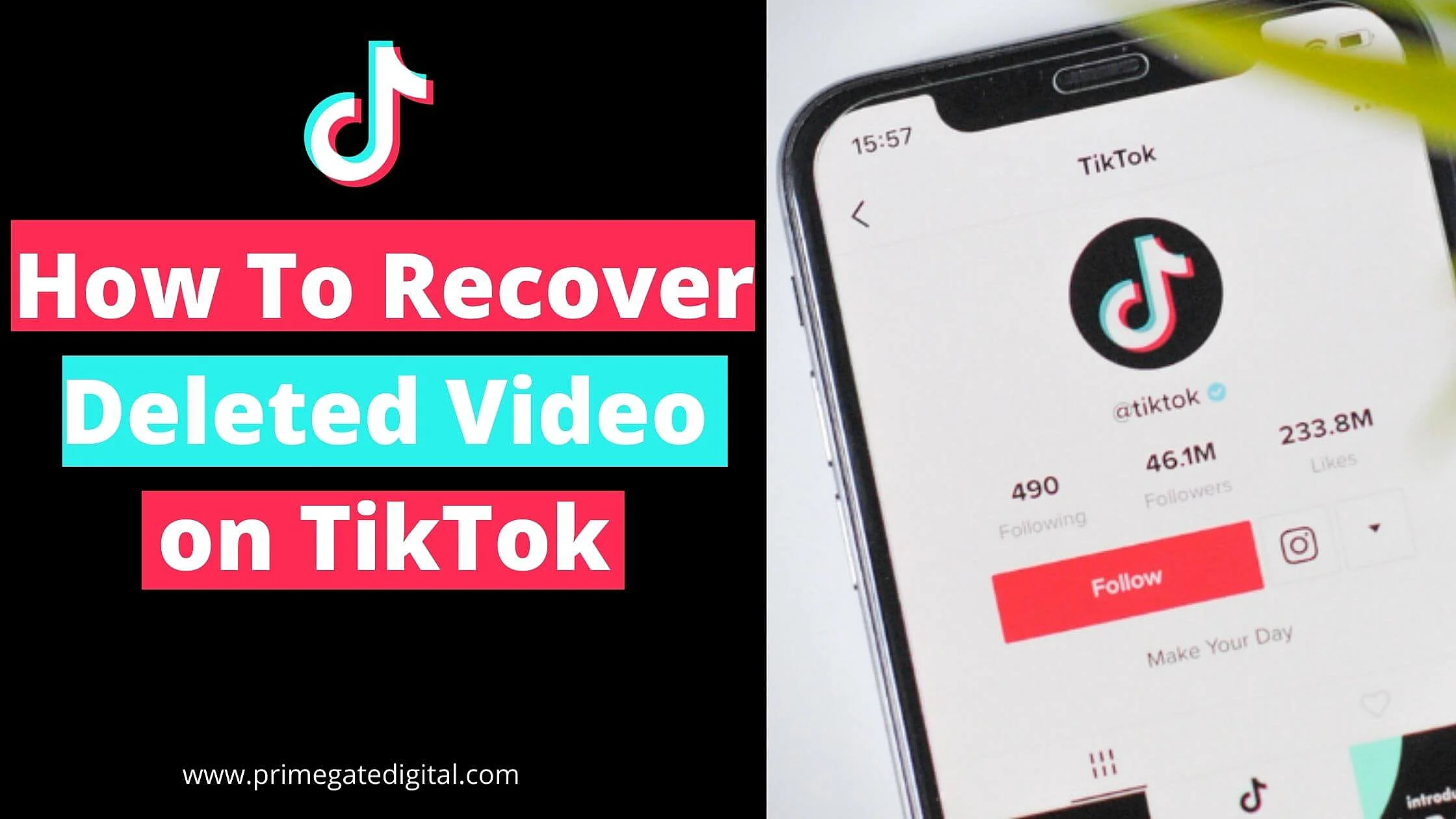 How To Recover Deleted Video on TikTok