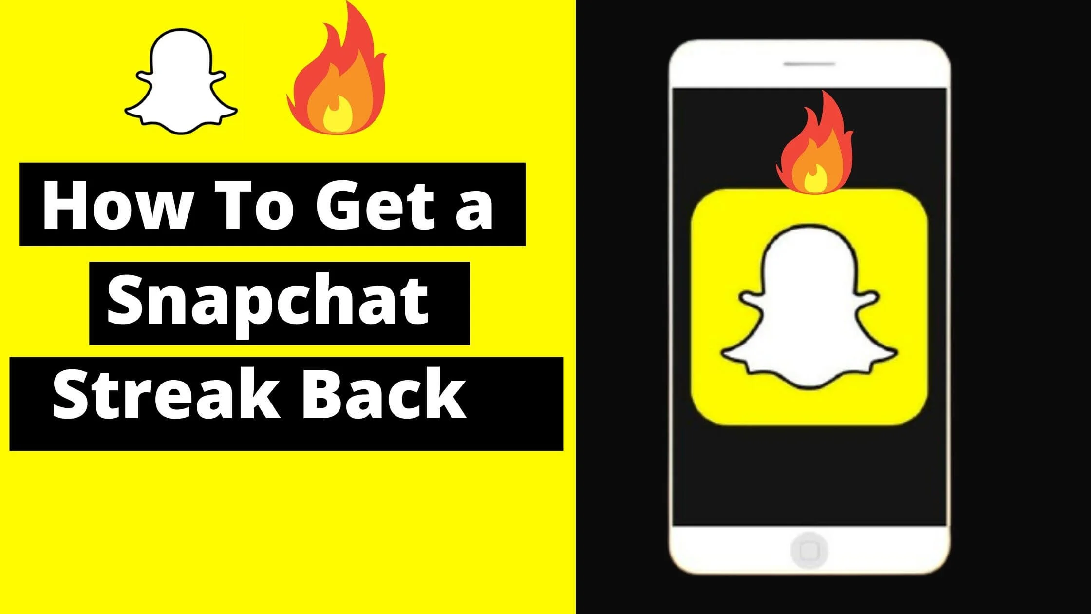 How To Get a Snapchat Streak Back