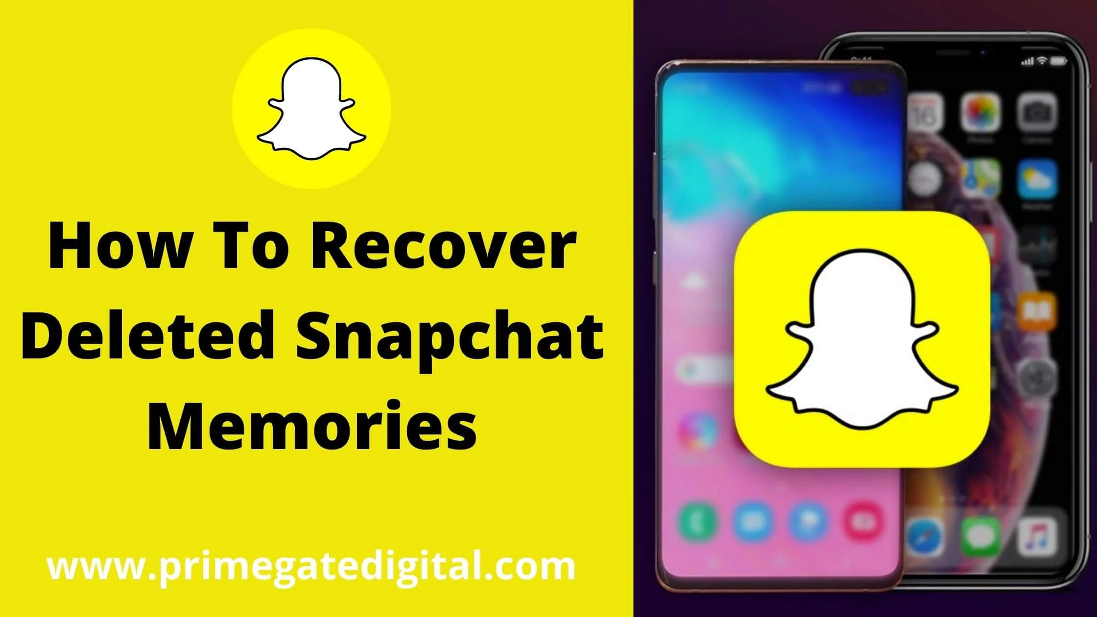 How To Recover Deleted Snapchat Memories