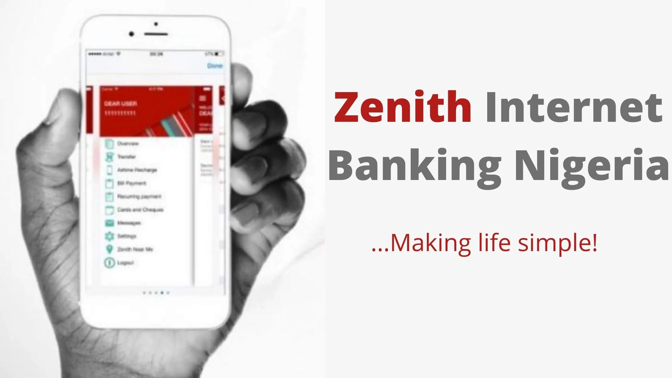 How to Register Zenith Internet Banking in Nigeria 2024