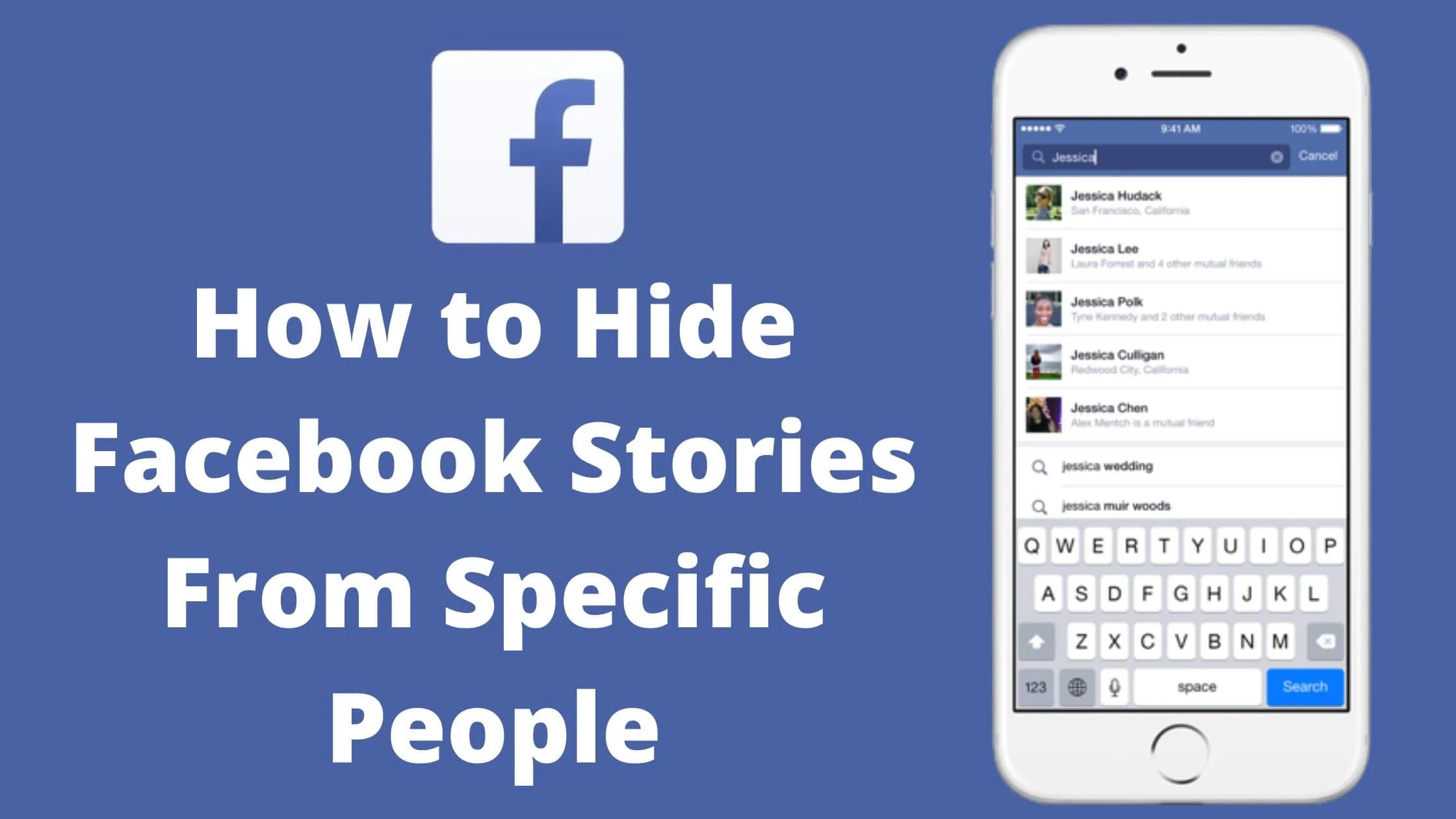 Hide Facebook Stories