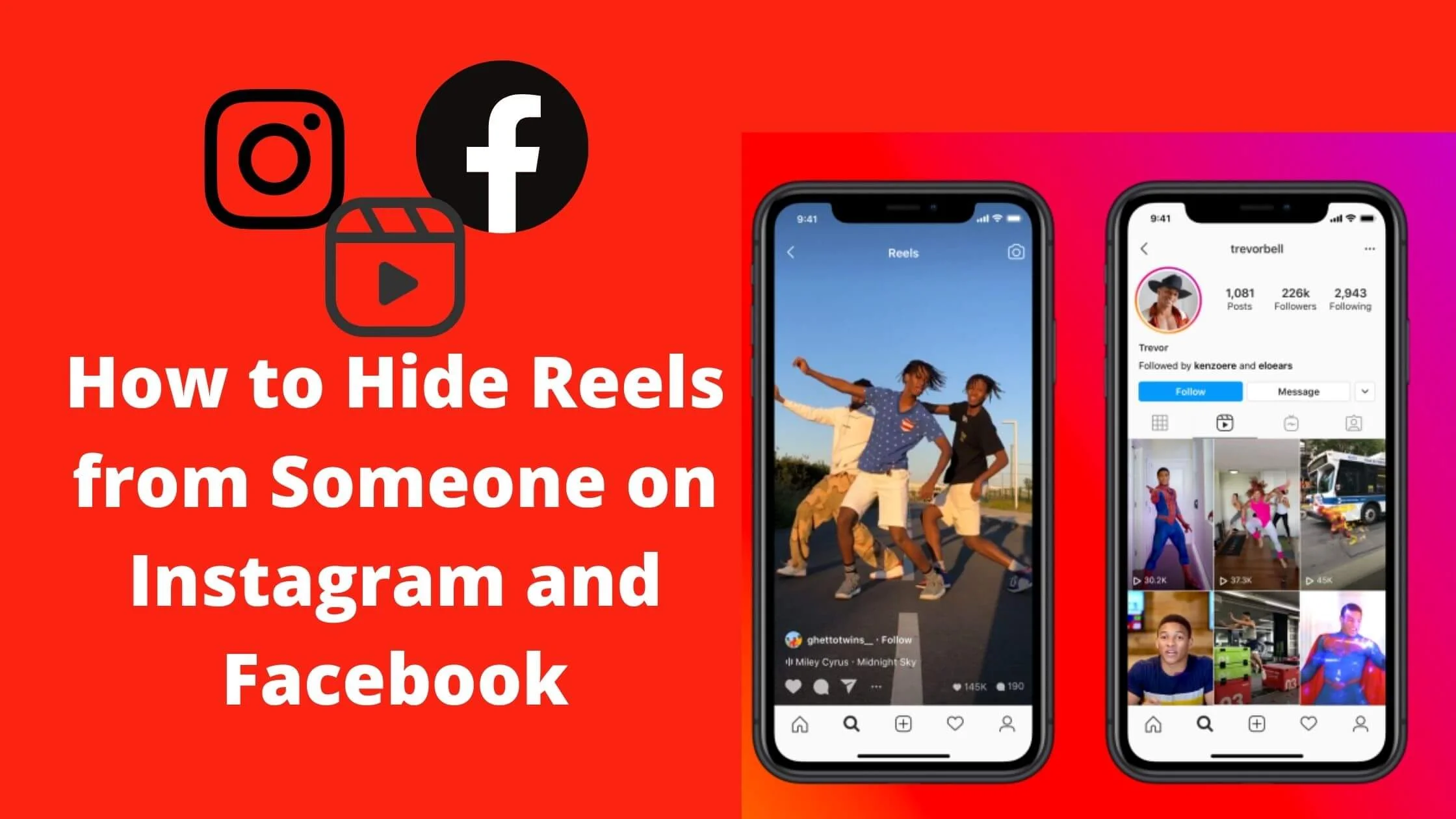 Hide Reels from Someone on Instagram and Facebook