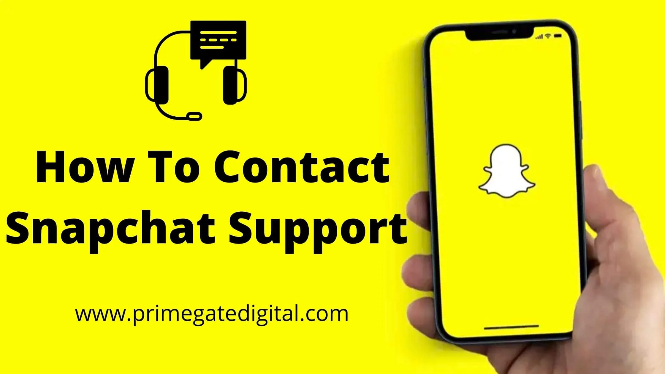 How To Contact Snapchat Support