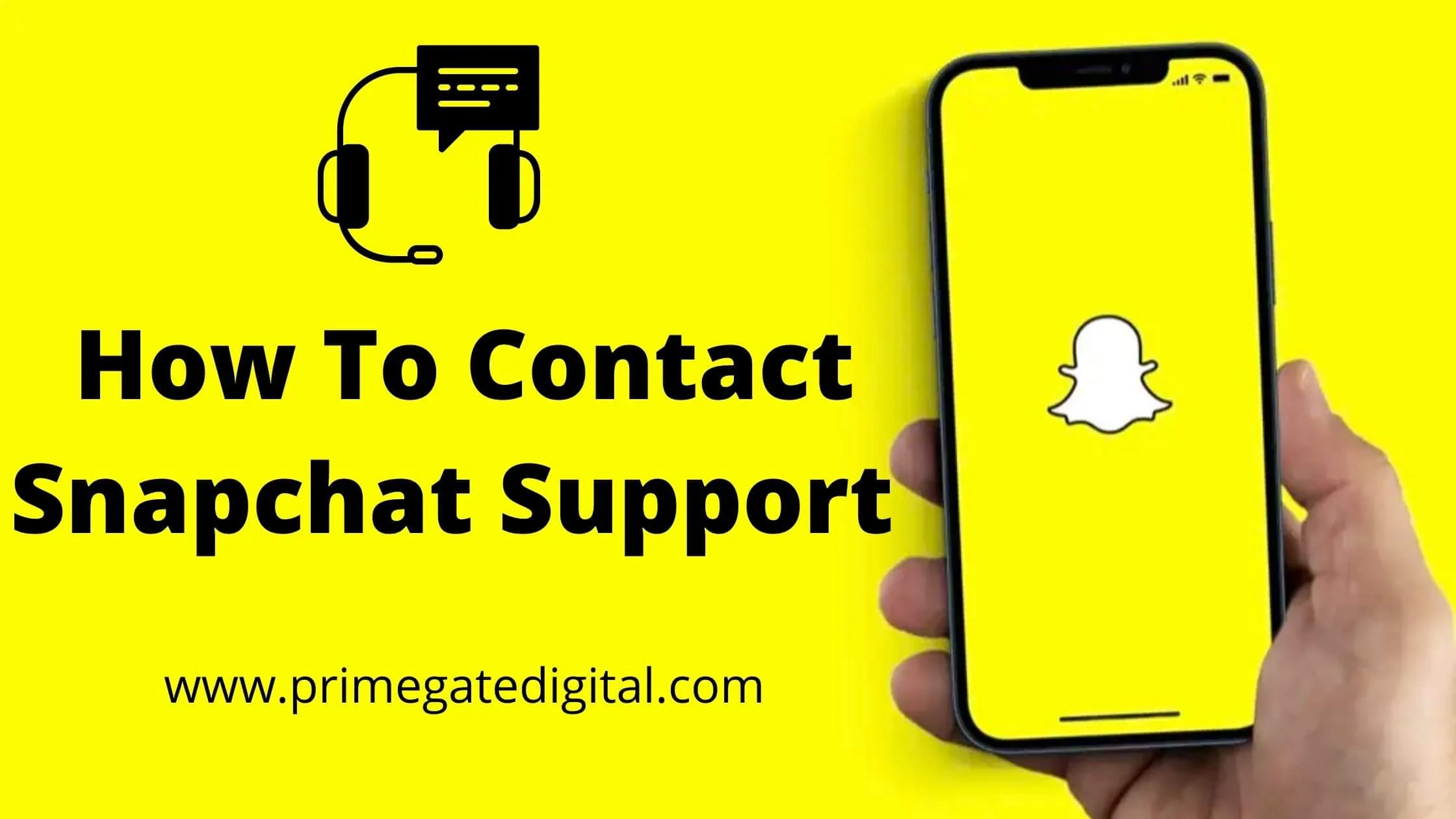 Support snapchat How to