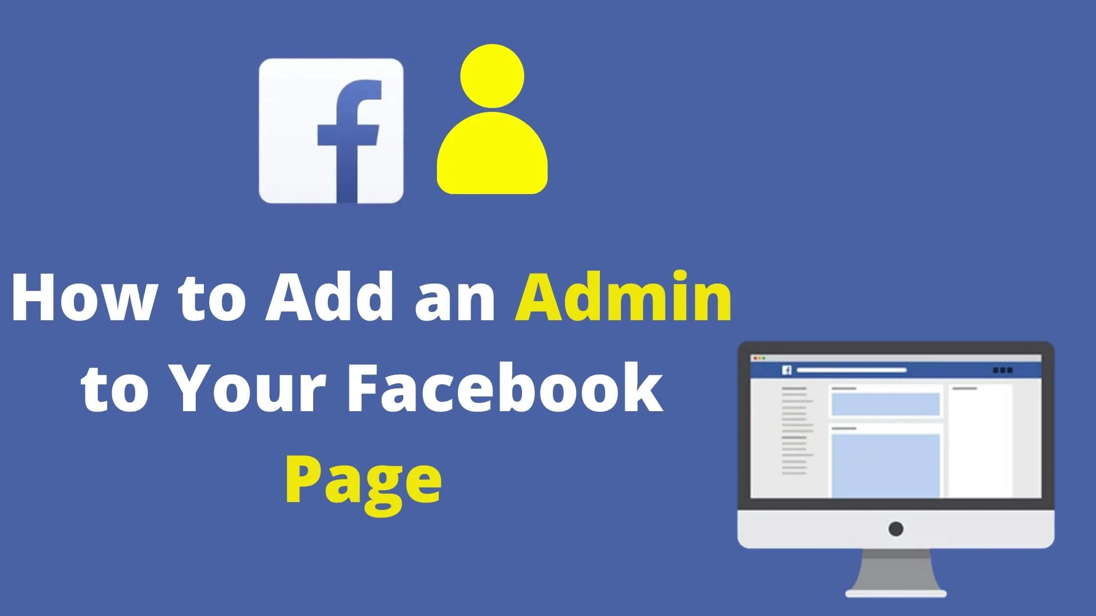 How to Add an Admin to Your Facebook Page