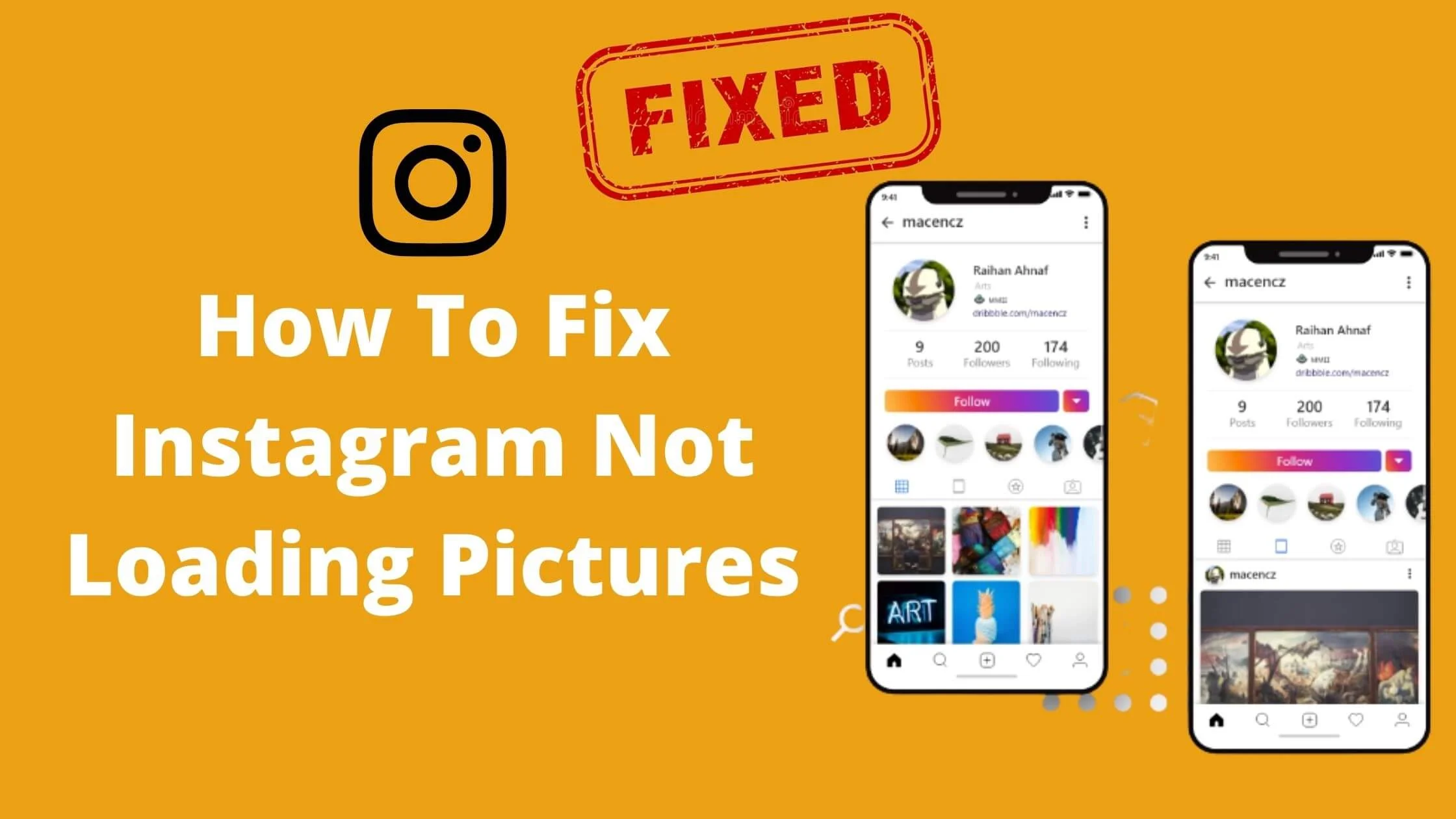 Instagram Not Loading Pictures