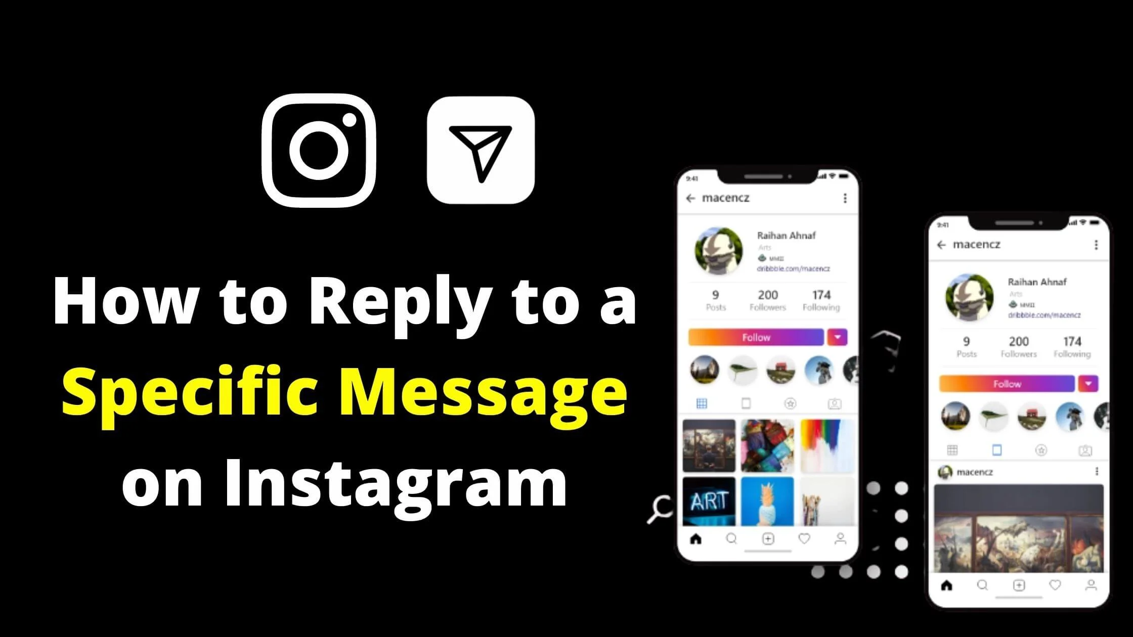 Reply to a Specific Message on Instagram