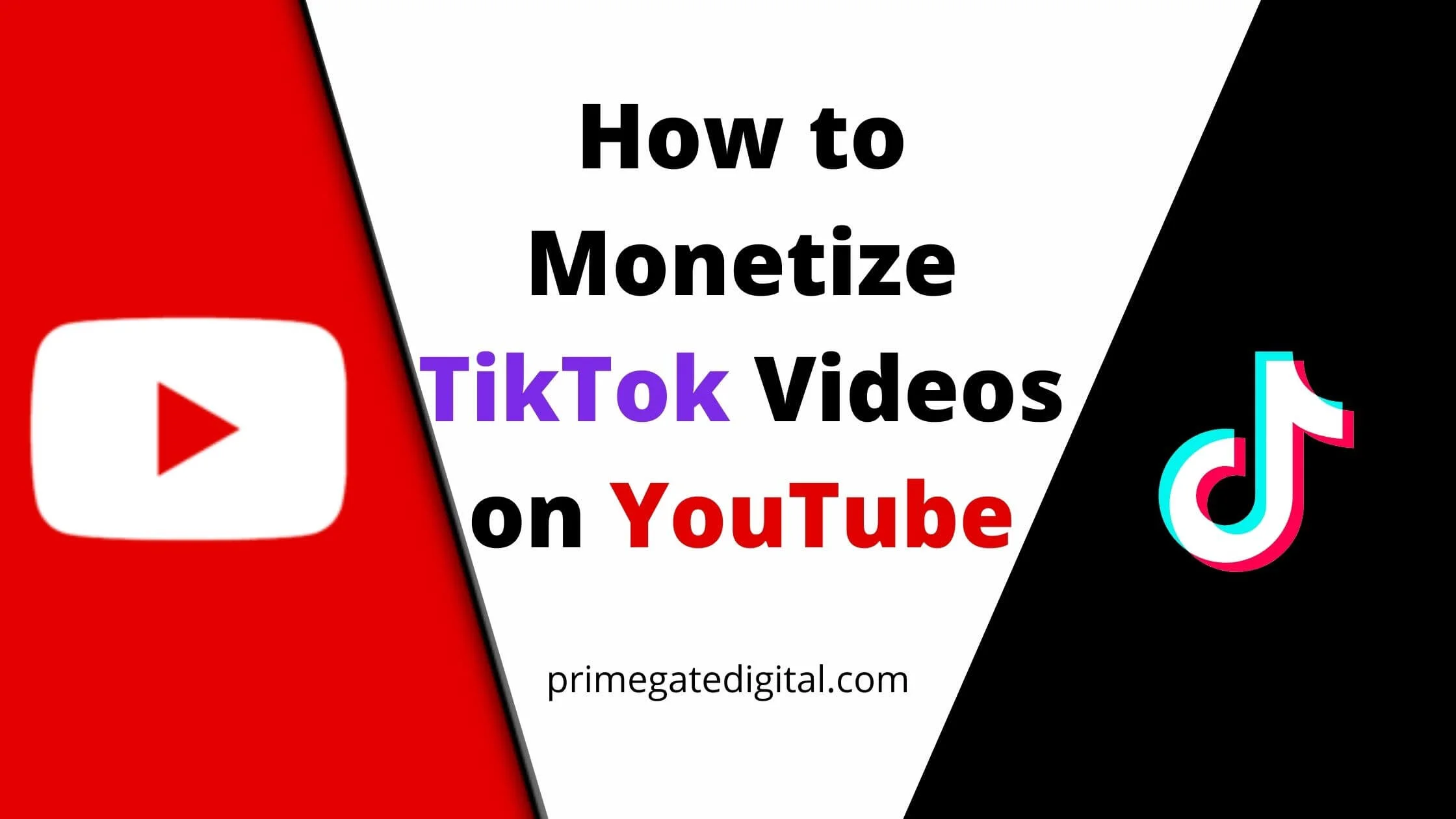 Monetize TikTok Videos on YouTube
