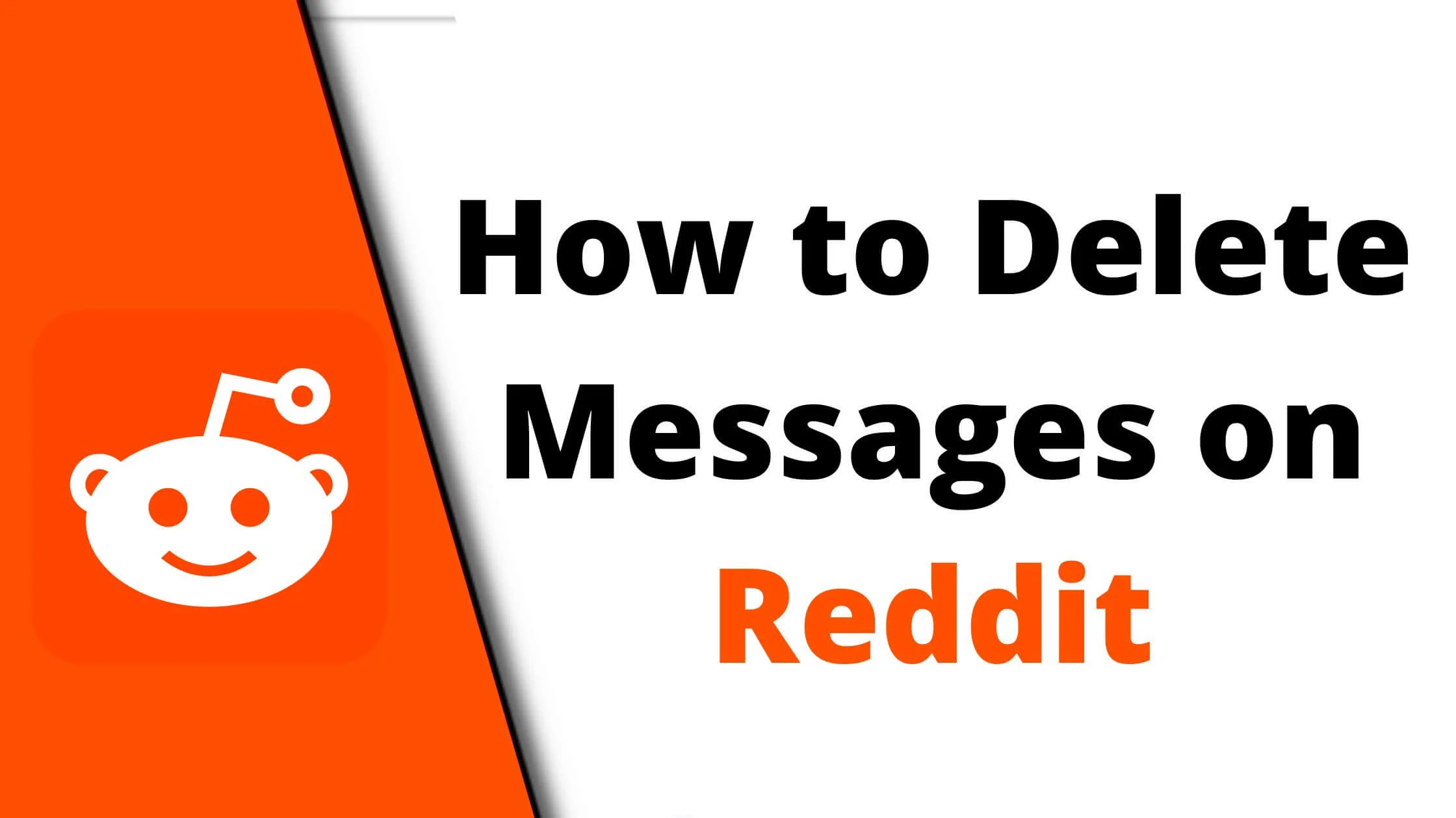 Delete Messages on Reddit