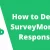 How to Delete SurveyMonkey Responses 2022