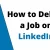 How to Delete a Job on LinkedIn 2022