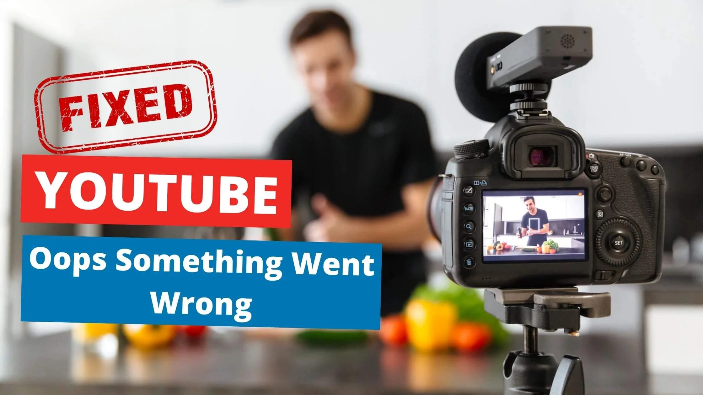 YouTube Oops Something Went Wrong