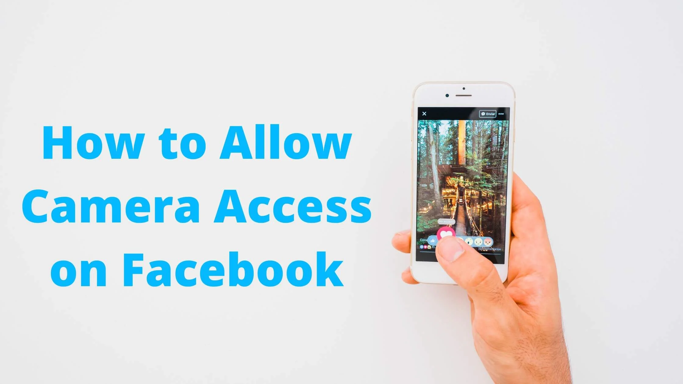 Allow Camera Access on Facebook