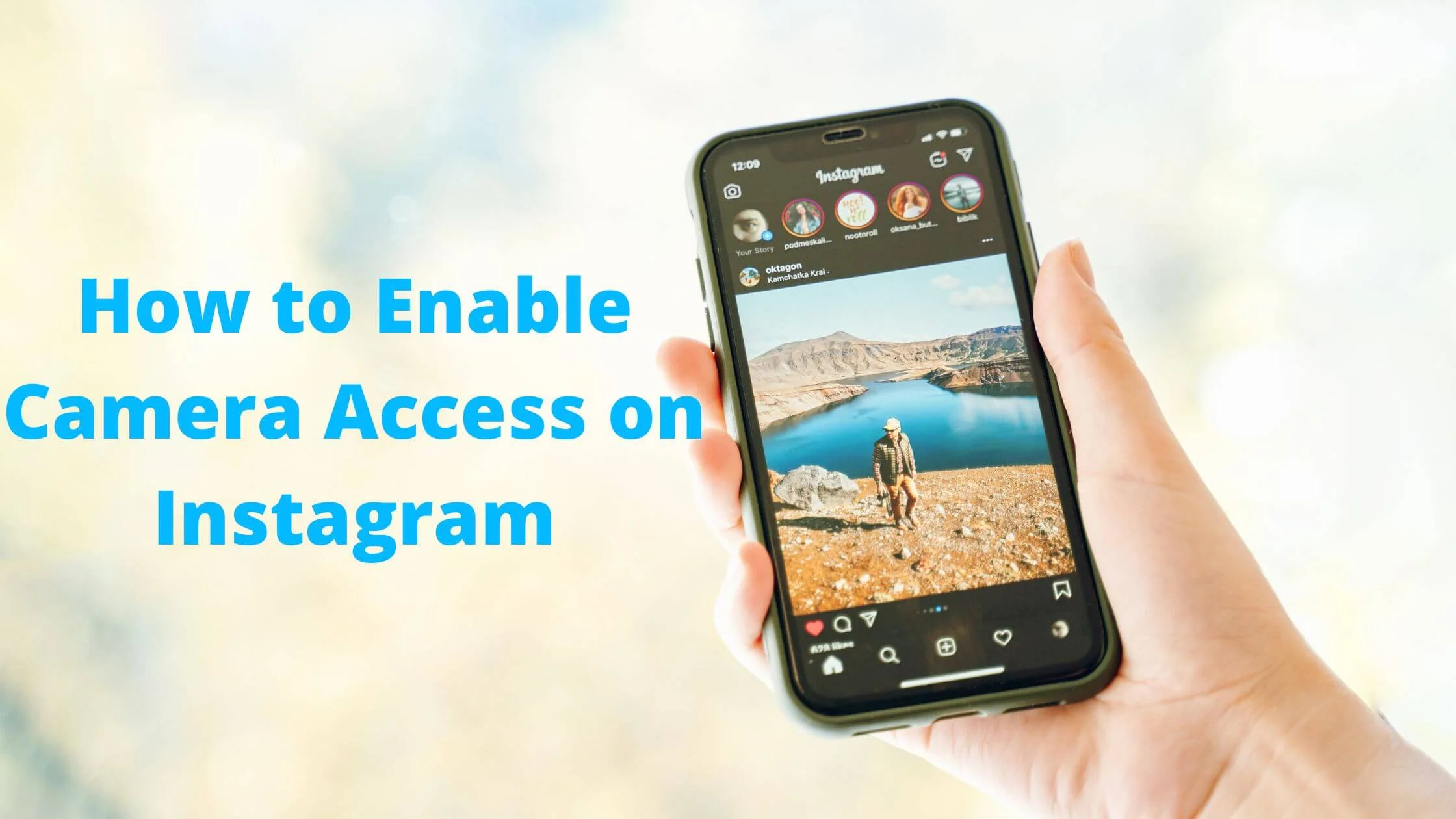 Enable Camera Access on Instagram