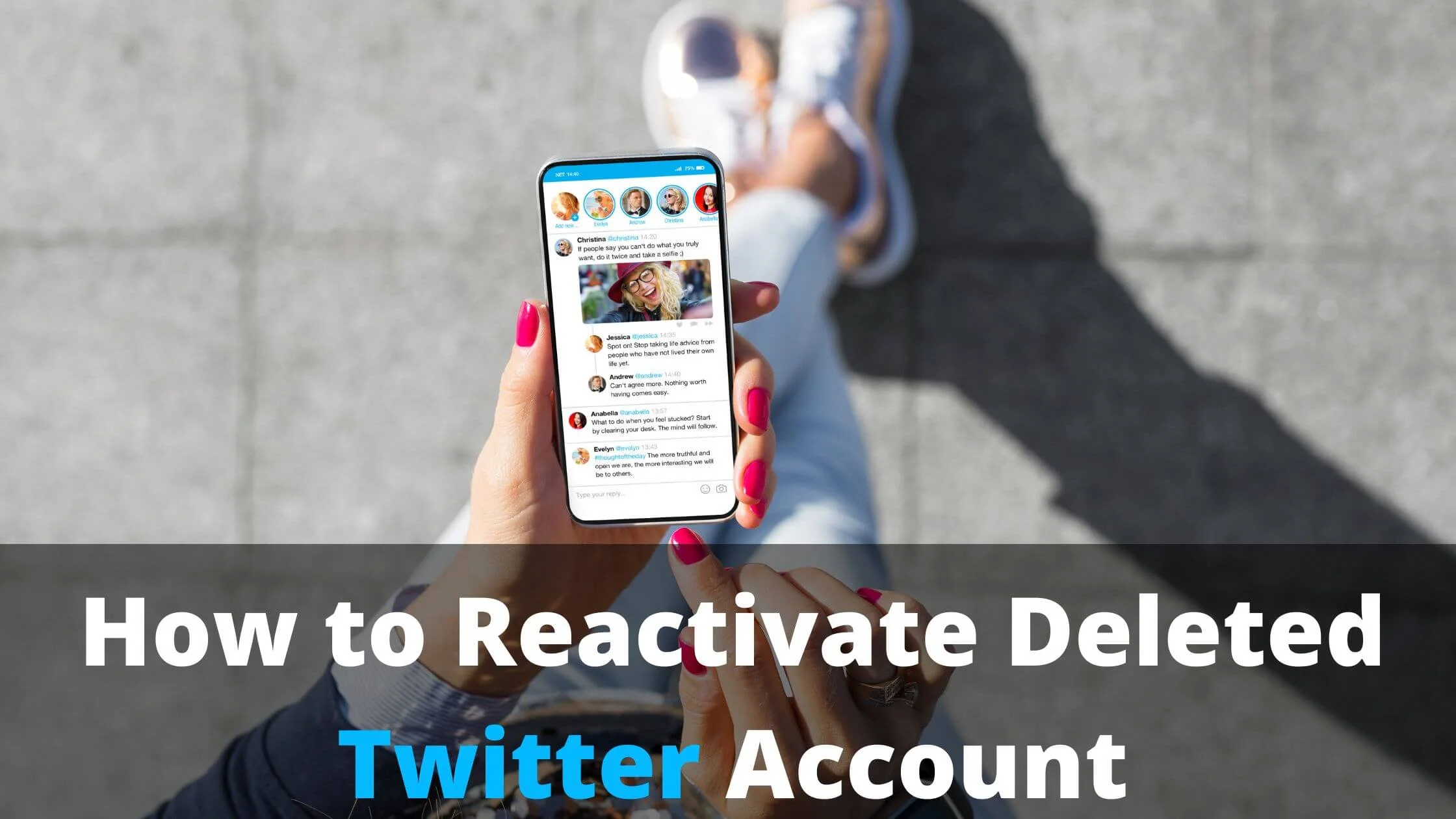 Reactivate Deleted Twitter Account