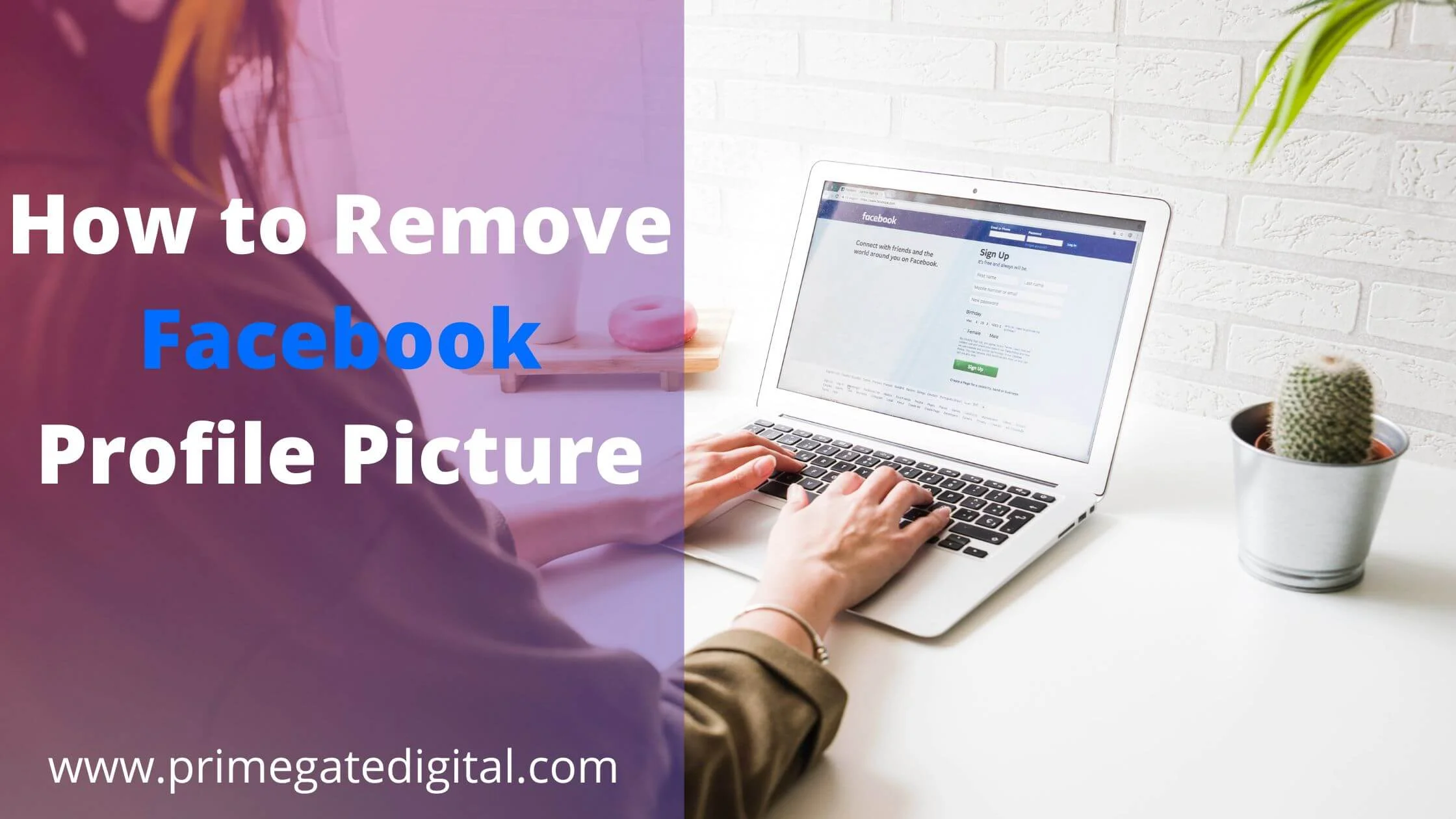 Remove Facebook Profile Picture