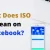 What Does ISO Mean on Facebook?