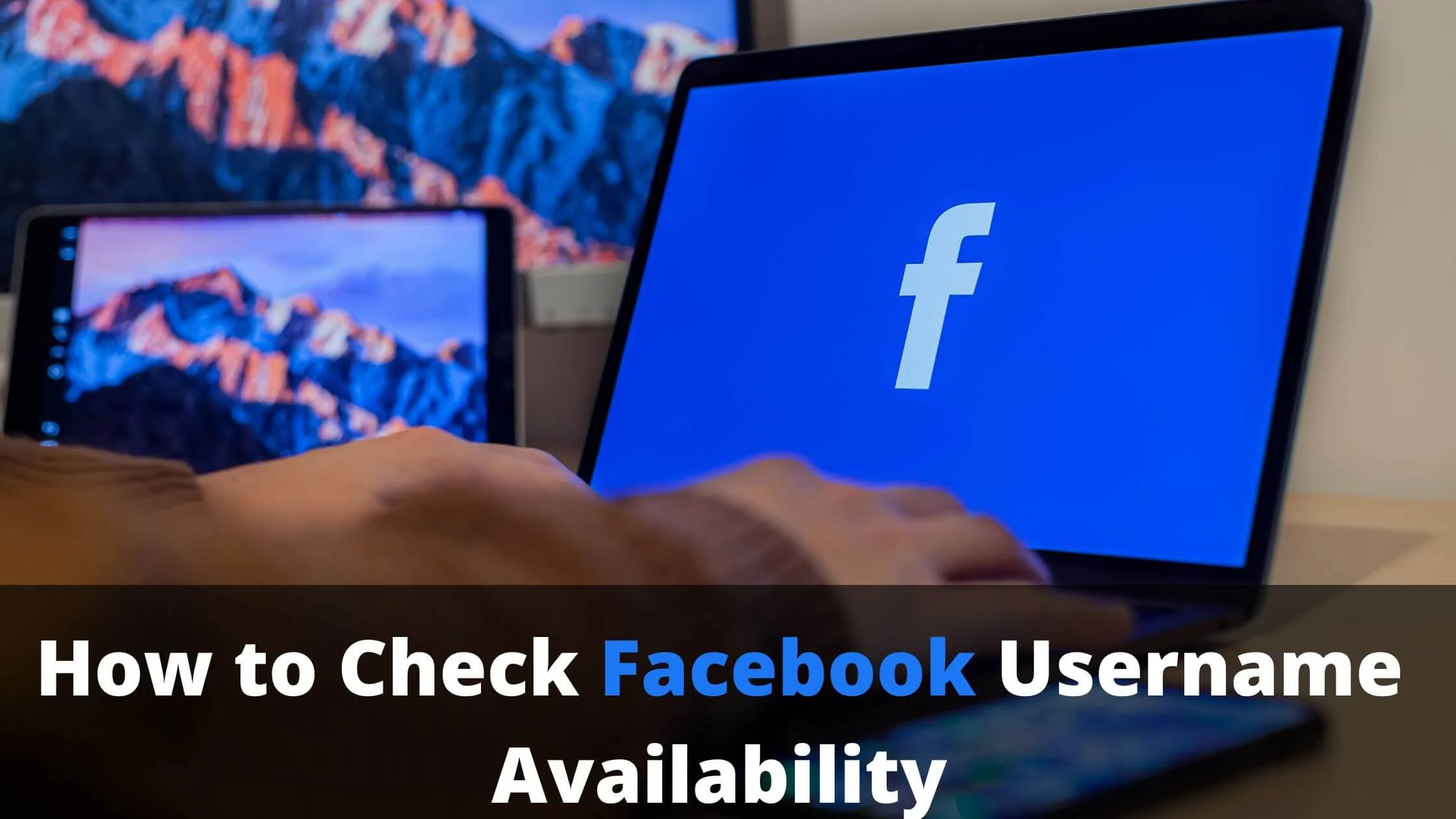 Check Facebook Username Availability