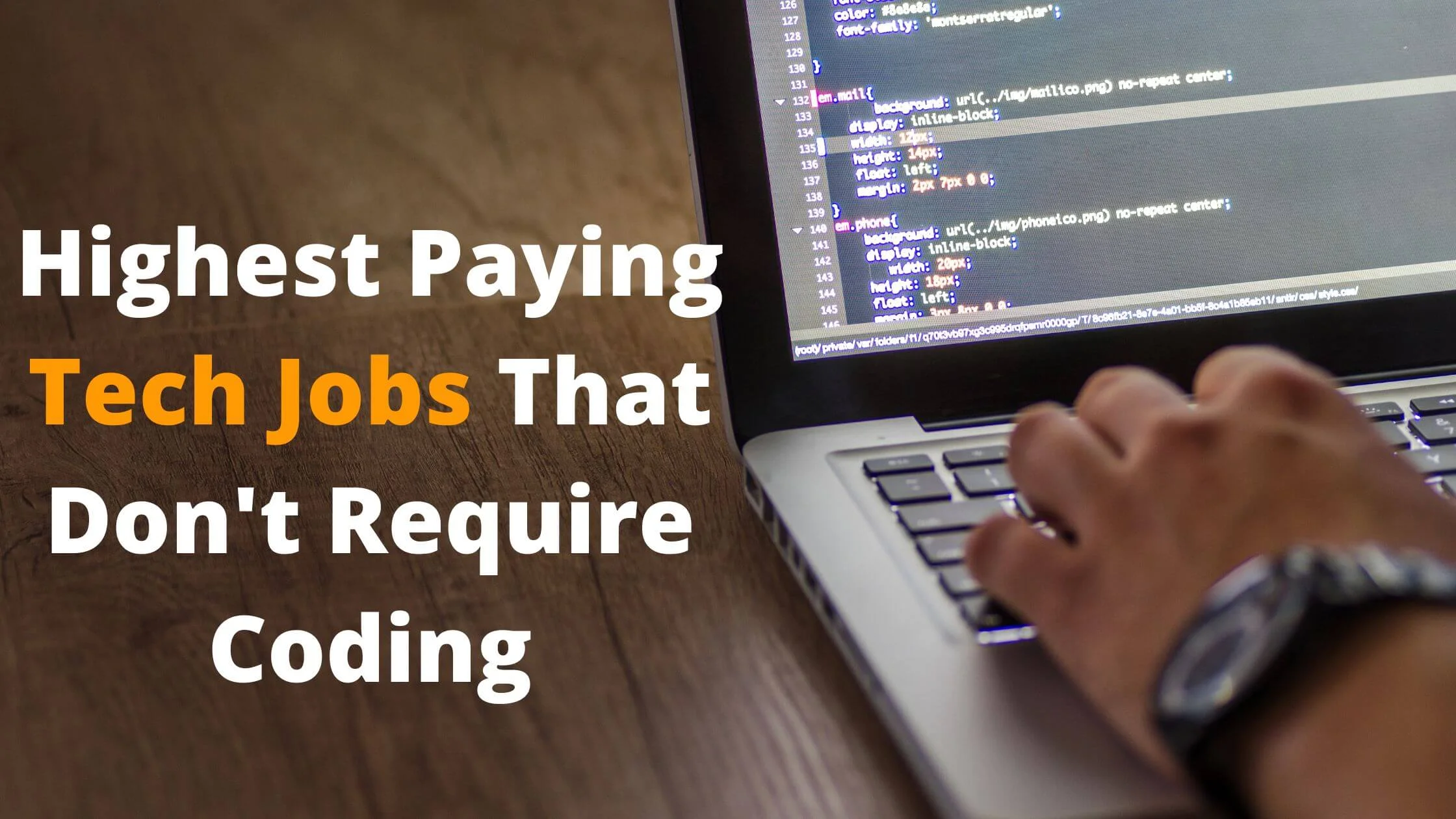 Highest Paying Tech Jobs That Don't Require Coding