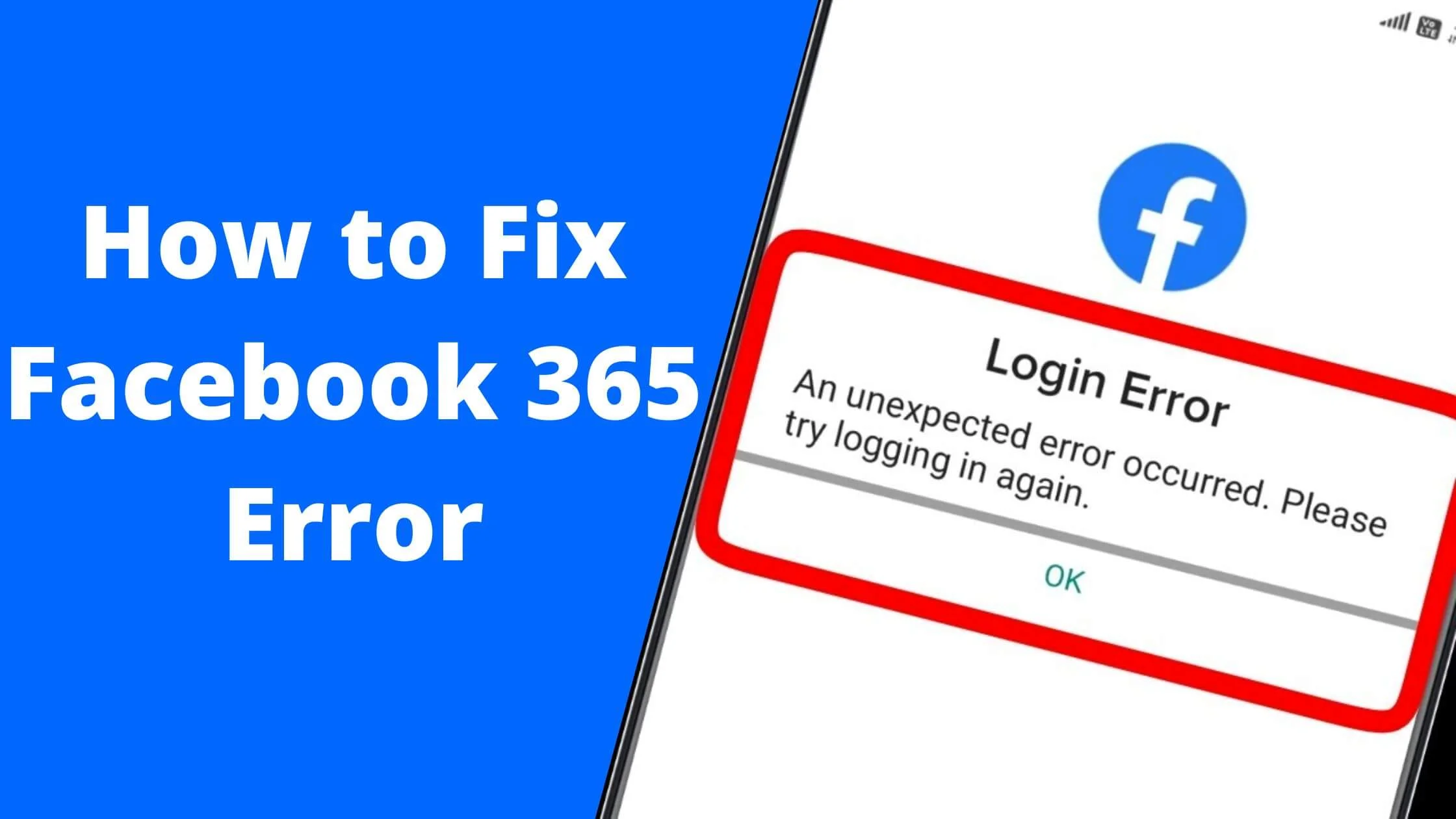Facebook 365 Error